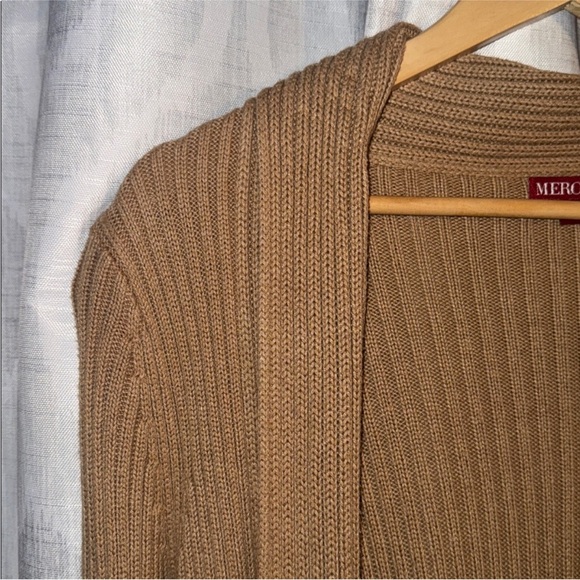 Merona Cardigan Tan Size XL - Picture 2 of 6
